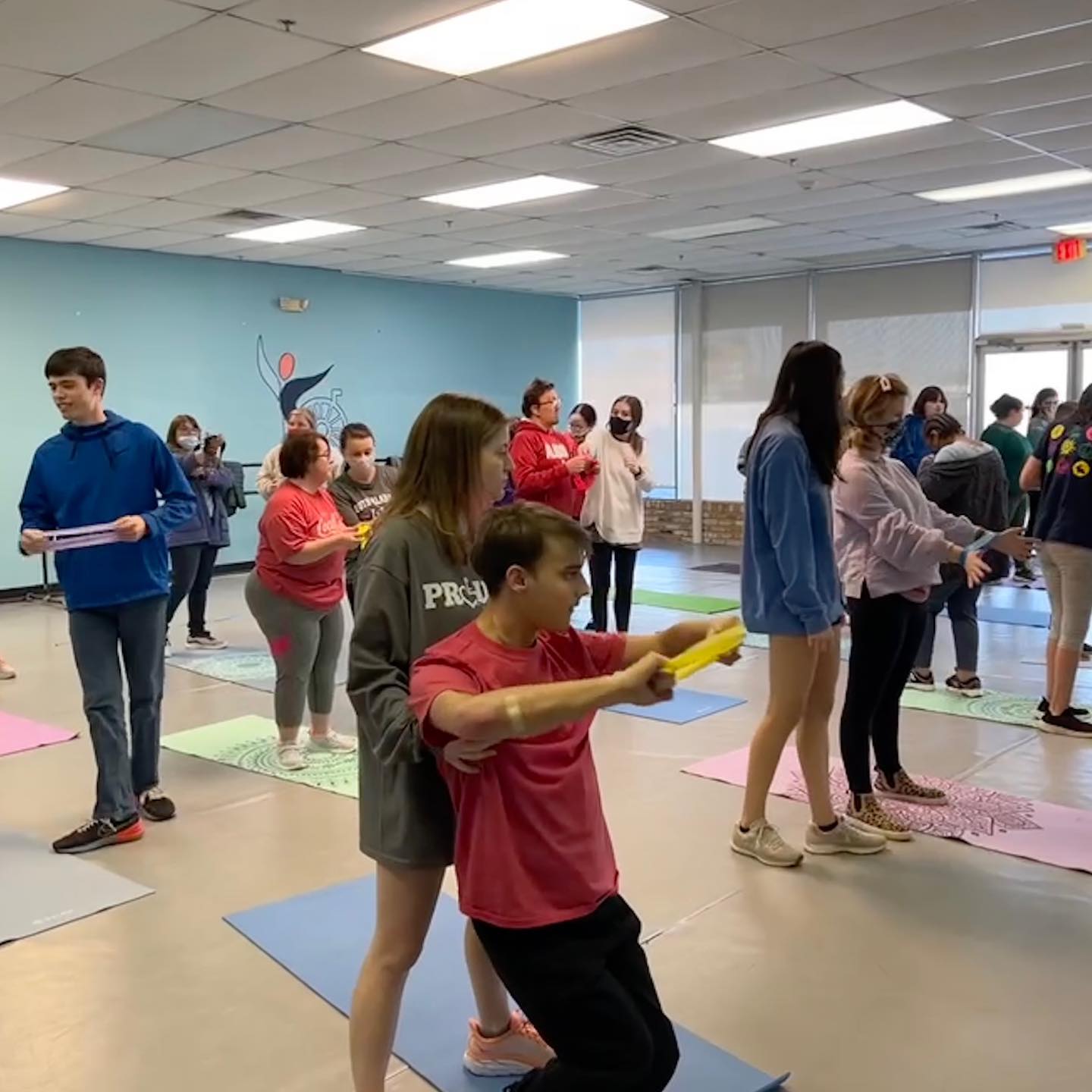 Dance class at Mobile, Alabama studio